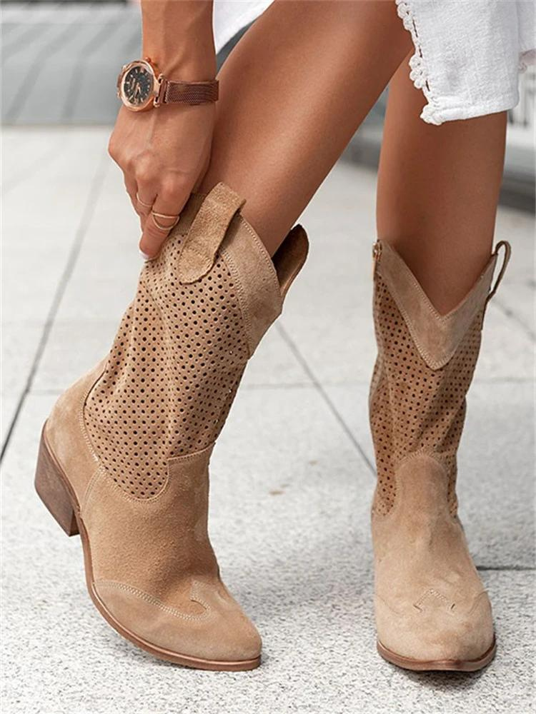 Oddychające buty kowbojskie Neve |