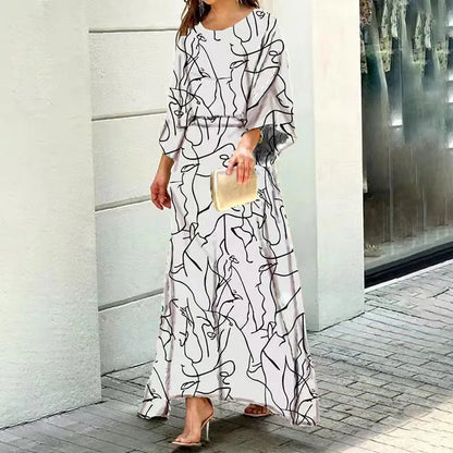 Rose - Elegancki damski zestaw top i spódnica