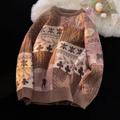 Sweter Ulrike z okrągłym dekoltem
