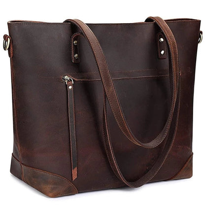 Wrenley - Skórzana torba w stylu vintage