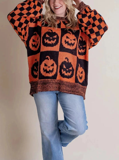 Sweter z dzianiny Else