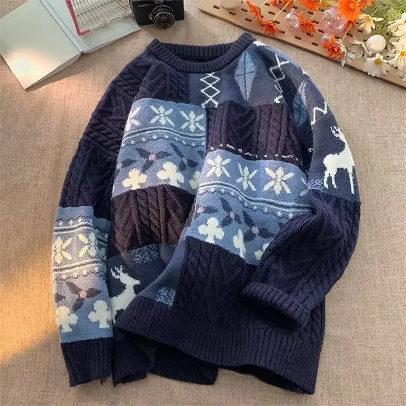 Sweter Ulrike z okrągłym dekoltem
