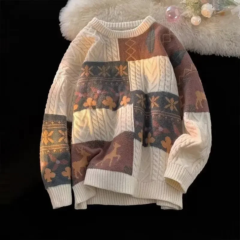 Sweter Ulrike z okrągłym dekoltem