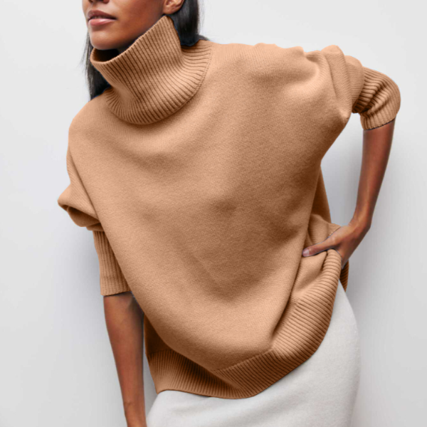 Sweter Sylvana z golfem
