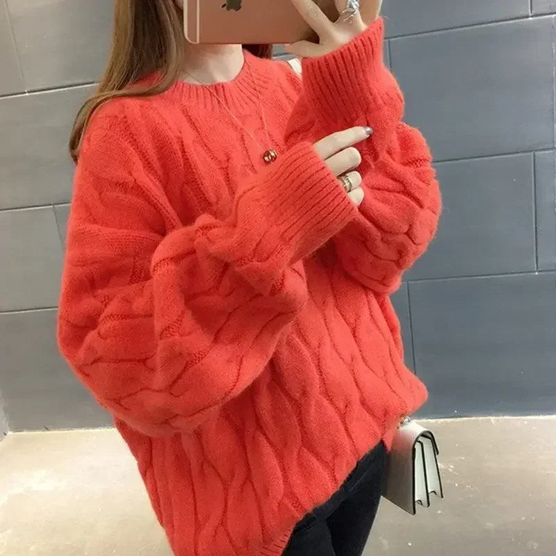 Sweter z długim rękawem Dale z miękkiej dzianiny
