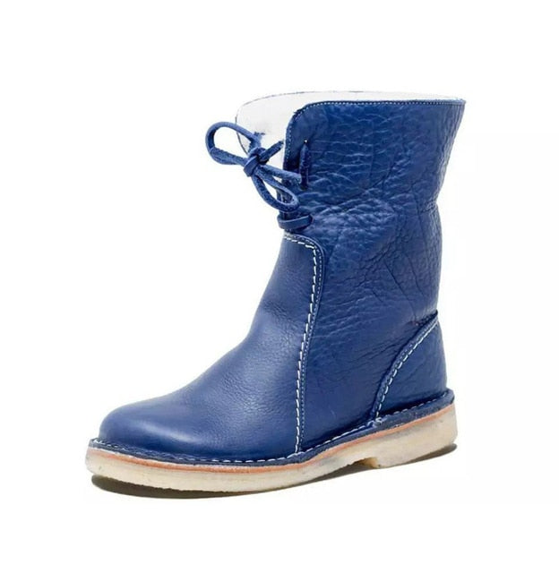 Wodoodporne buty z wełnianą podszewką