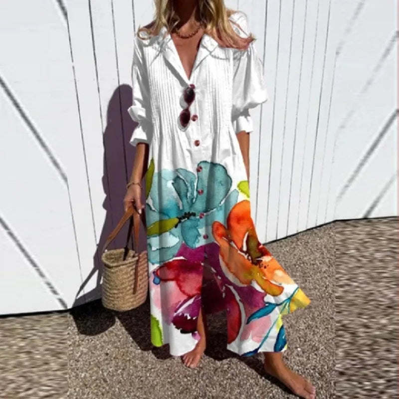 Elegancka sukienka w stylu boho