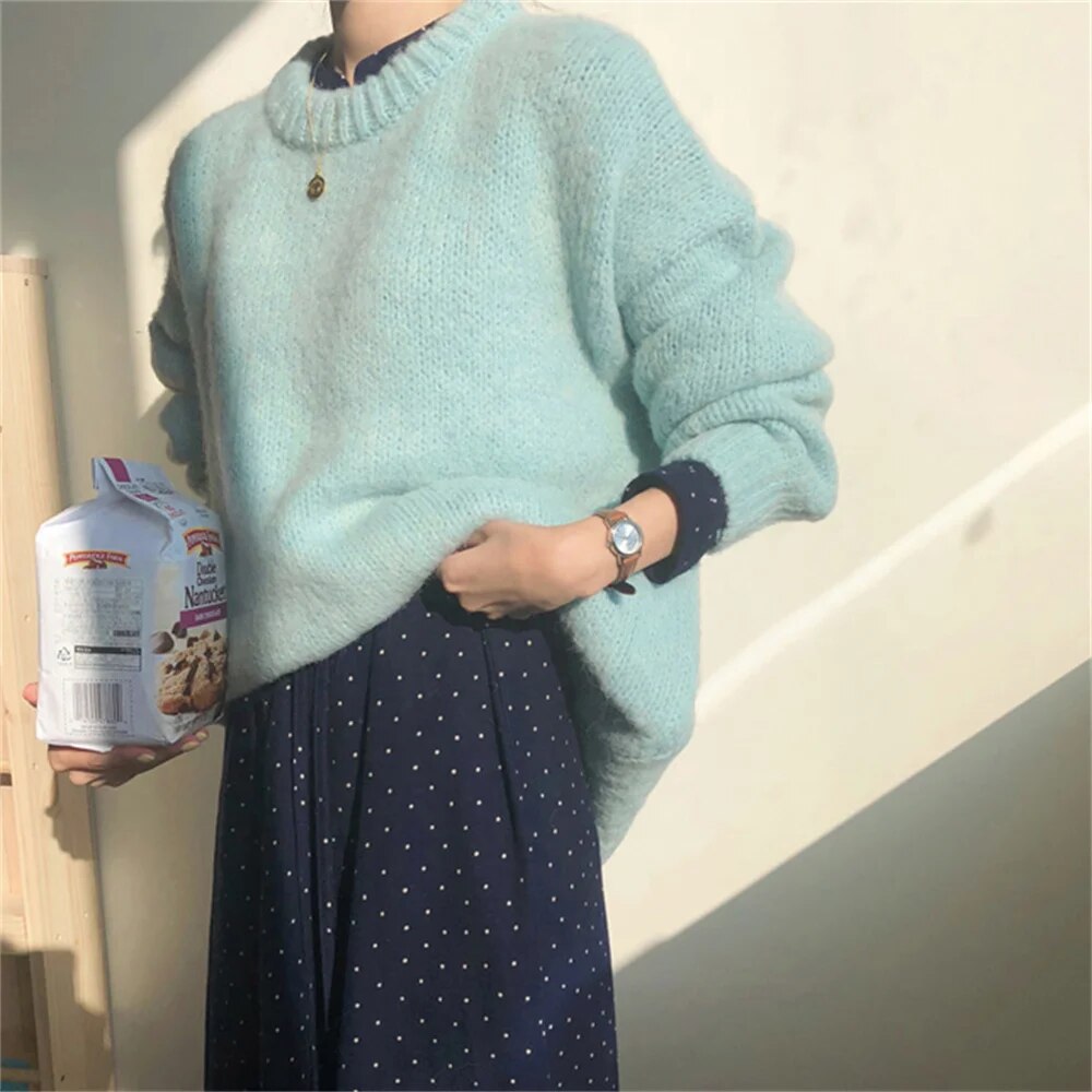 Sweter damski z długim rękawem Stello