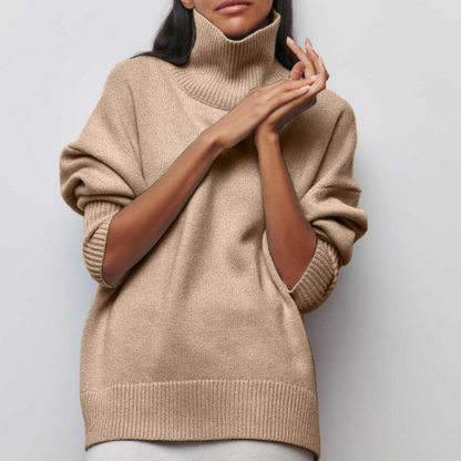 Sweter Sylvana z golfem