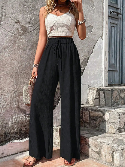 Naomi | Przewiewne spodnie plażowe | Casual & Boho | Letni design