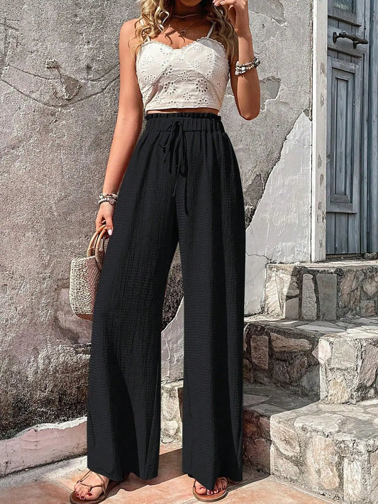 Naomi | Przewiewne spodnie plażowe | Casual & Boho | Letni design