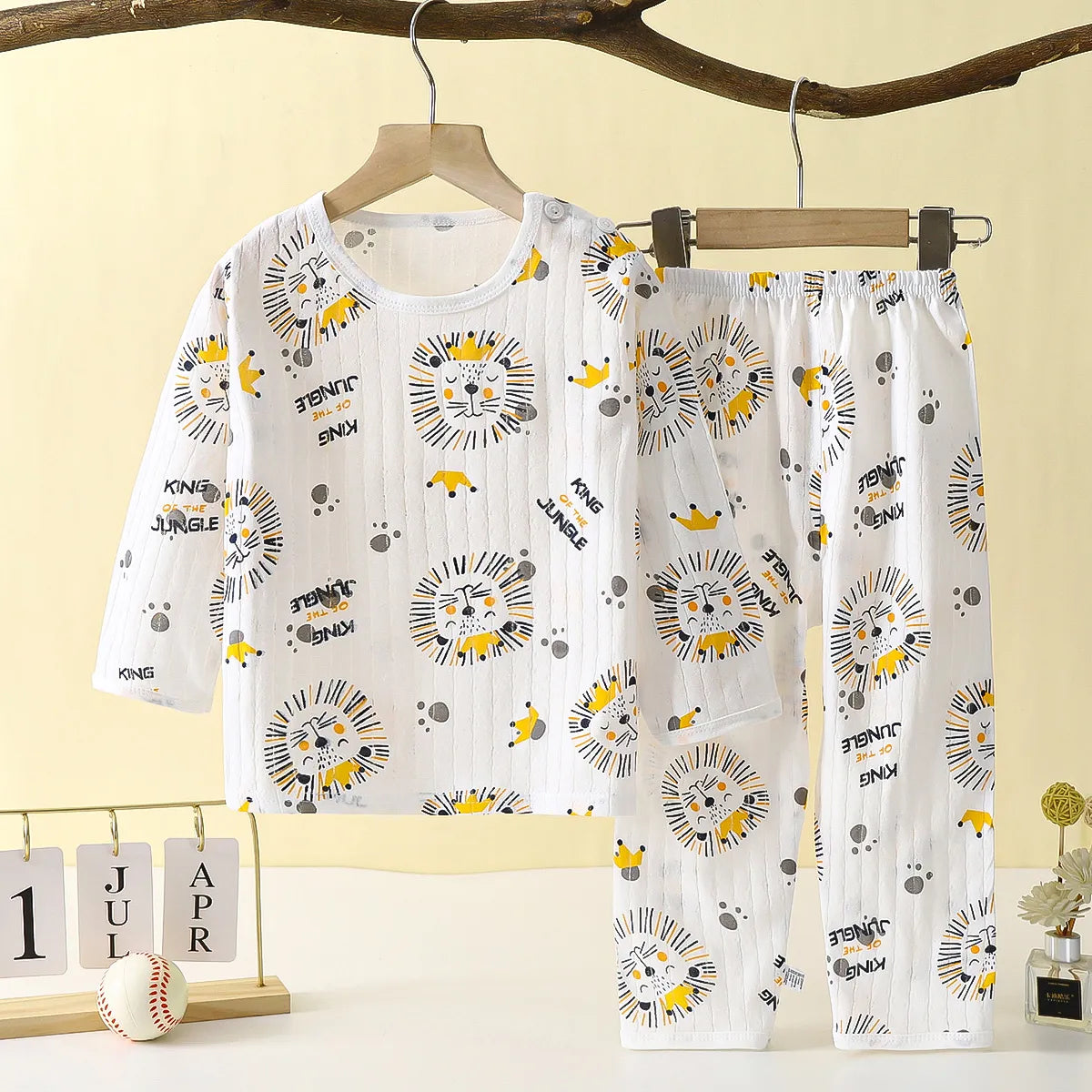 Heidi Fashion Dreams Wygodny zestaw piżam dla małych dzieci