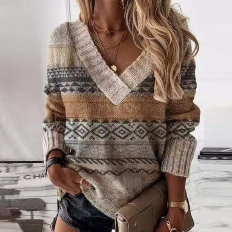 Sweter Ella | Ciepły sweter o stylowym kroju