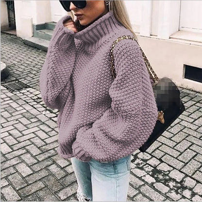 Sweter Layla z nietoperzowymi rękawami