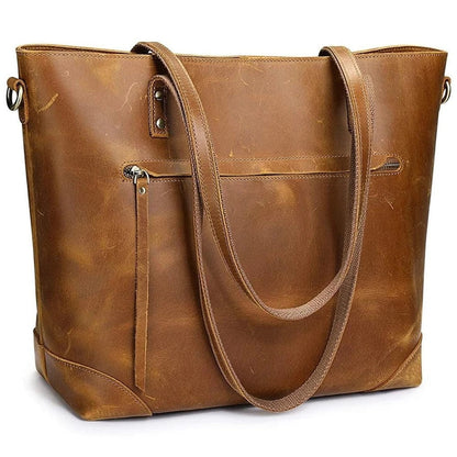 Wrenley - Skórzana torba w stylu vintage