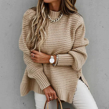 Sweter z dzianiny w stylu vintage - Sadie