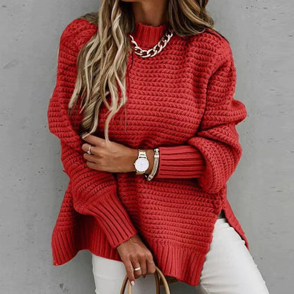 Sweter z dzianiny w stylu vintage - Sadie