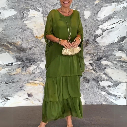 Seraphina - Elegancka sukienka warstwowa