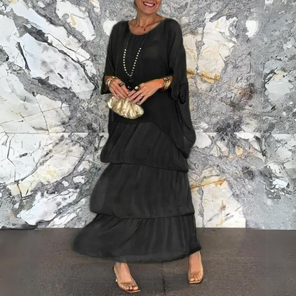 Seraphina - Elegancka sukienka warstwowa