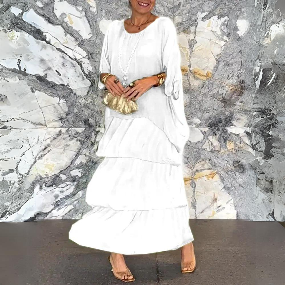 Seraphina - Elegancka sukienka warstwowa