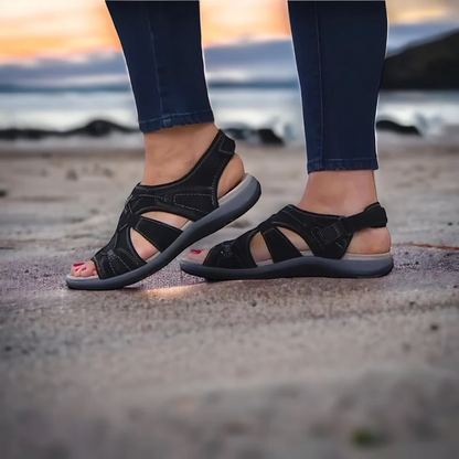 Ella | Sandały Ultimate Comfort z paskami - idealne na każdą podróż