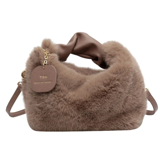 Puszysta damska torba crossbody