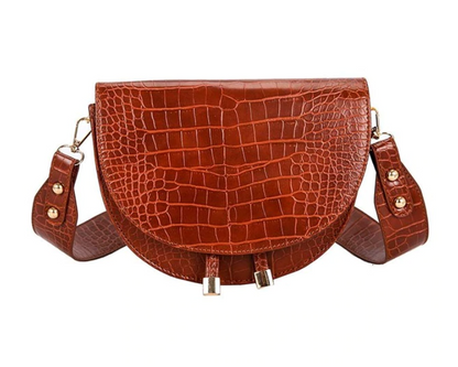 Torba Chelsey Crossbody | Fajna torba z nadrukiem krokodyla