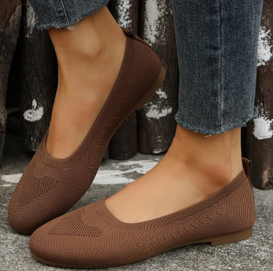Oddychające płaskie buty ortopedyczne dla kobiet