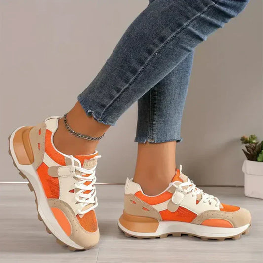 Eva | Colorblock casual damskie buty sportowe