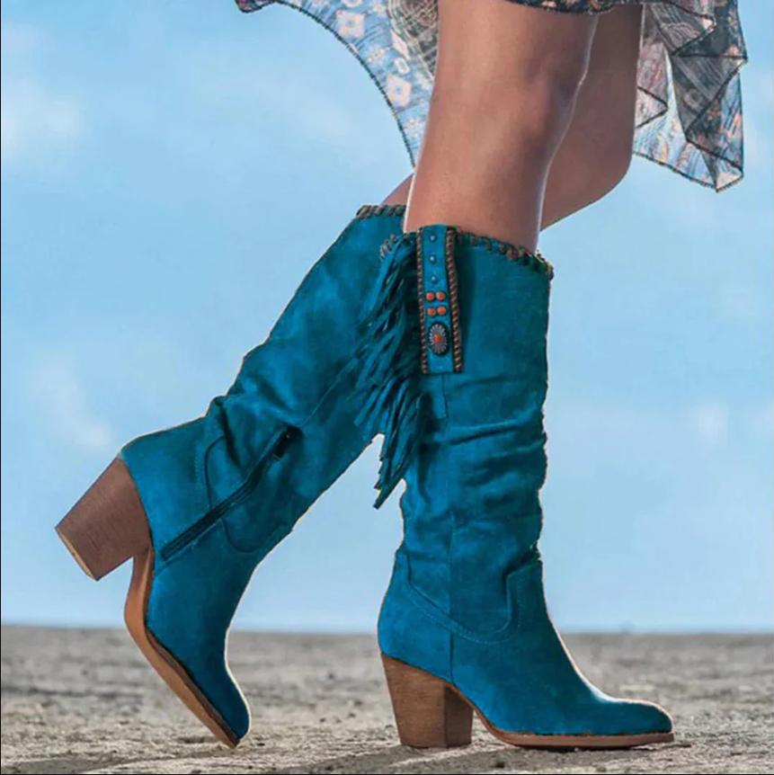 Chloe - zachodnie buty do kostki