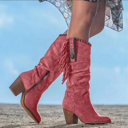 Chloe - zachodnie buty do kostki