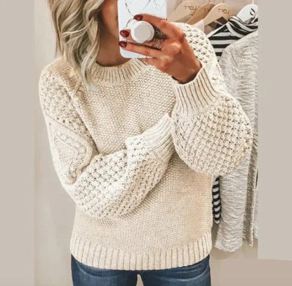 Sweter z dzianiny Hartleen