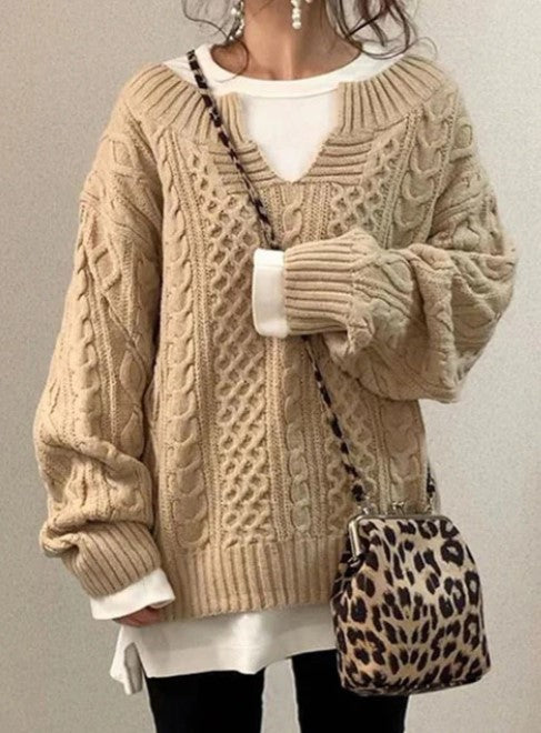Victoria - modny sweter damski