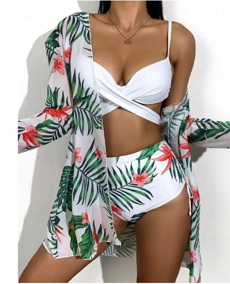 3-częściowy zestaw bikini Vardi Dante™ Babet | Kolorowe i seksowne bikini