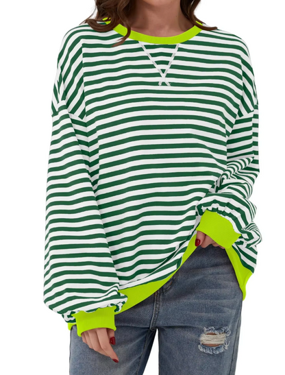 Sweter w paski Helena