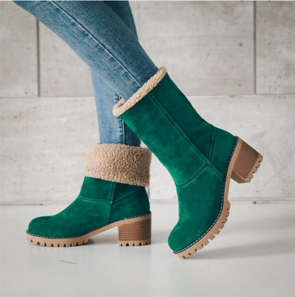Pearl - przytulne, ciepłe, sznurowane buty