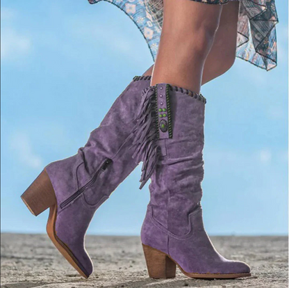 Chloe - zachodnie buty do kostki