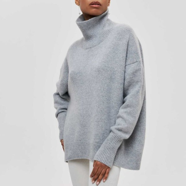 Sweter z kołnierzem rolowanym Nelly