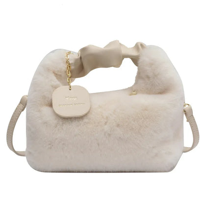 Puszysta damska torba crossbody