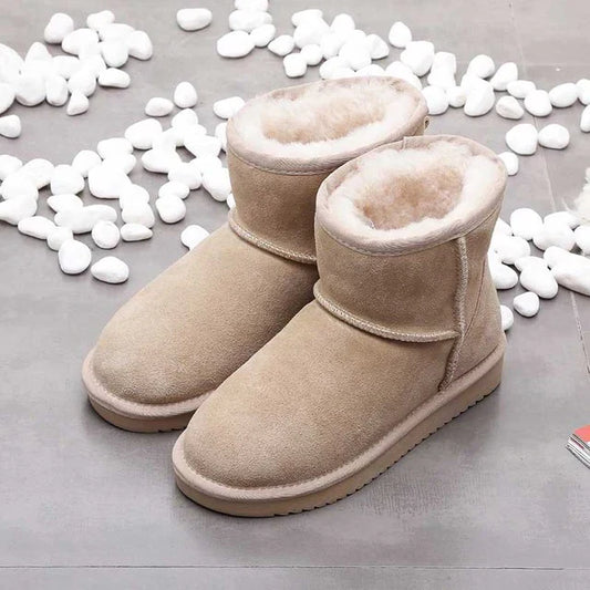 Seren - buty za kostkę z prawdziwej skóry