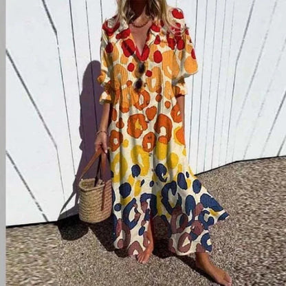 Elegancka sukienka w stylu boho