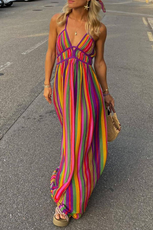 Sharlene - Kolorowa sukienka