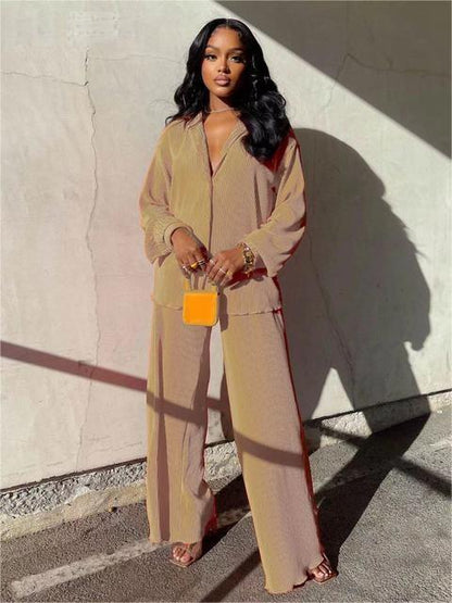Nanja - Stylowy zestaw oversize dla kobiet