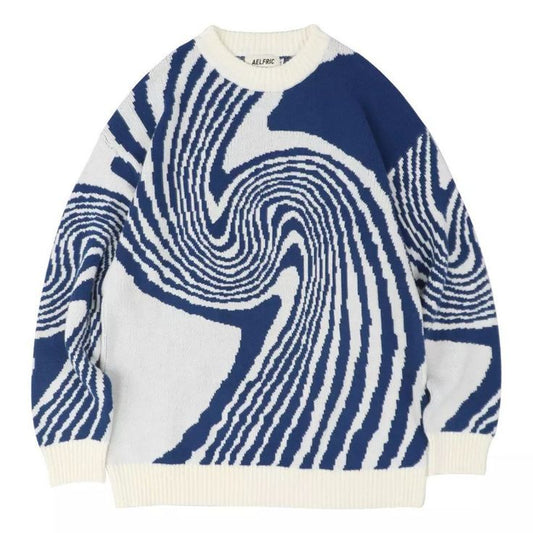 Sweter unisex w nowoczesnym stylu