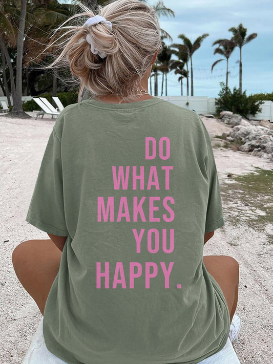 T-shirt - okrągły dekolt i oddychająca mieszanka bawełny
