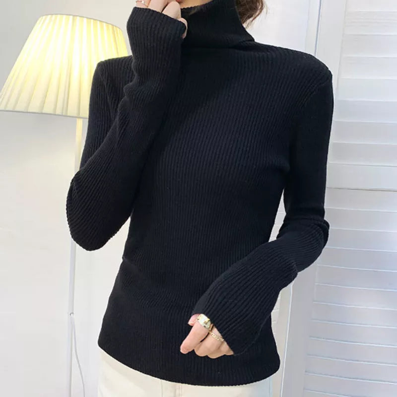 Sweter z miękkiej dzianiny - Thea