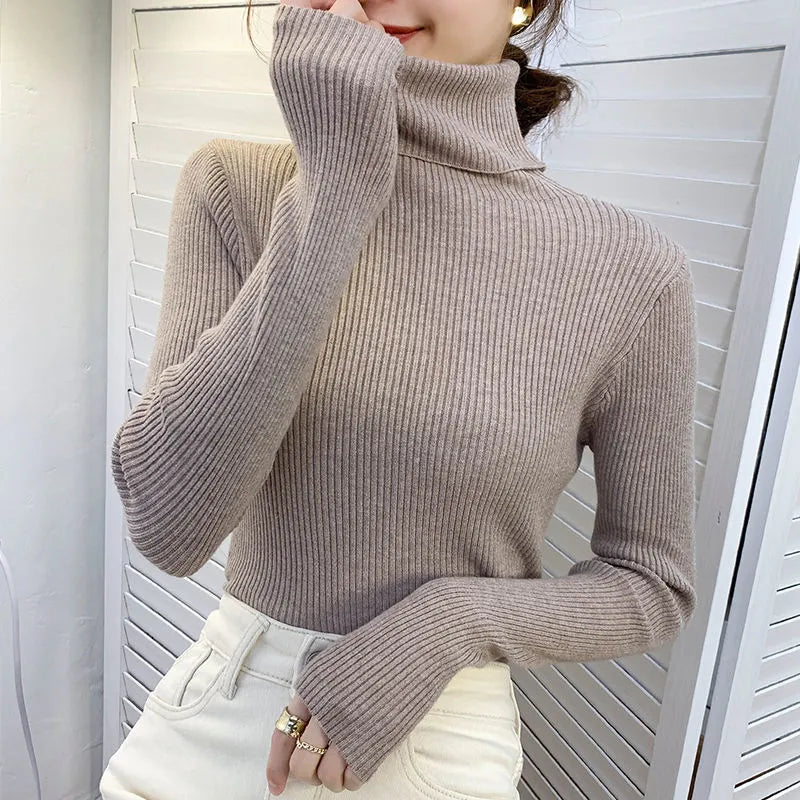Sweter z miękkiej dzianiny - Thea