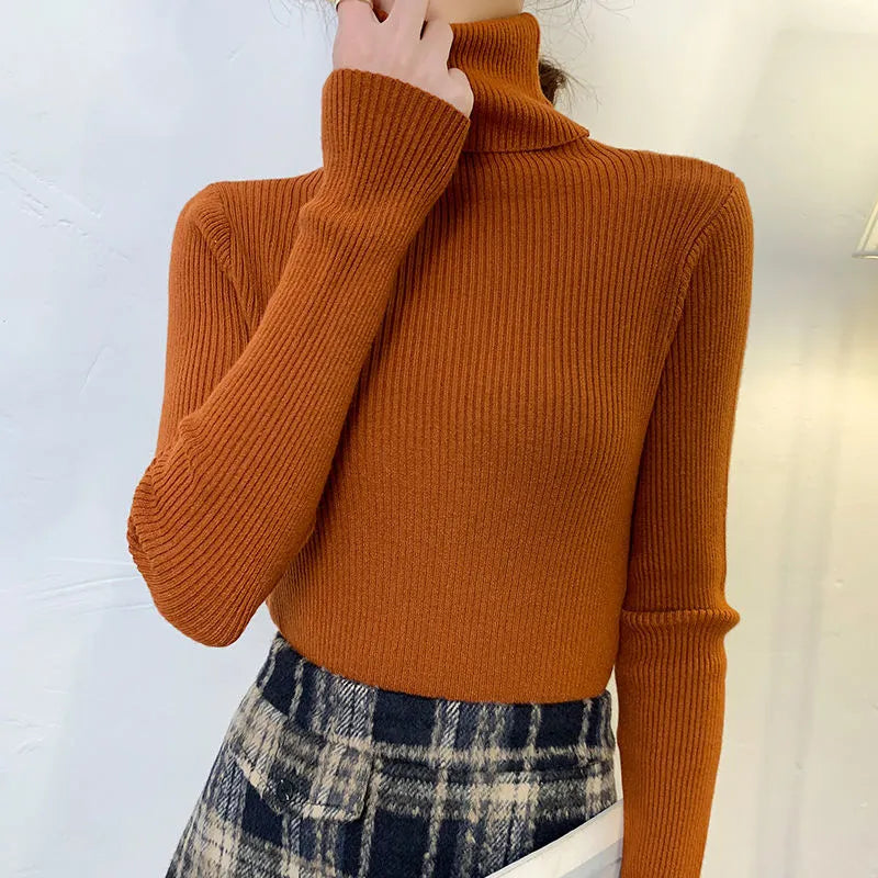 Sweter z miękkiej dzianiny - Thea