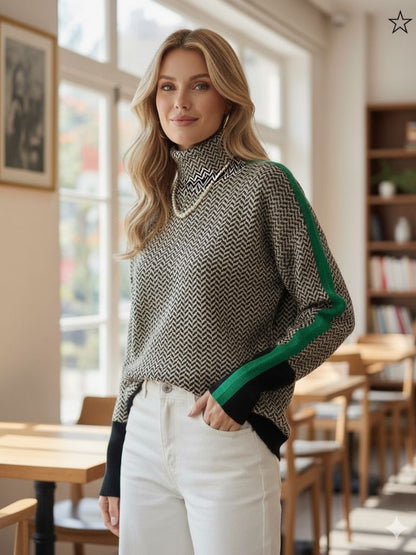 Tara | Elegancki i wygodny damski sweter z golfem