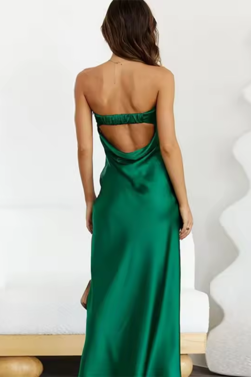 Thalia | Summer Tube Top Long Dress